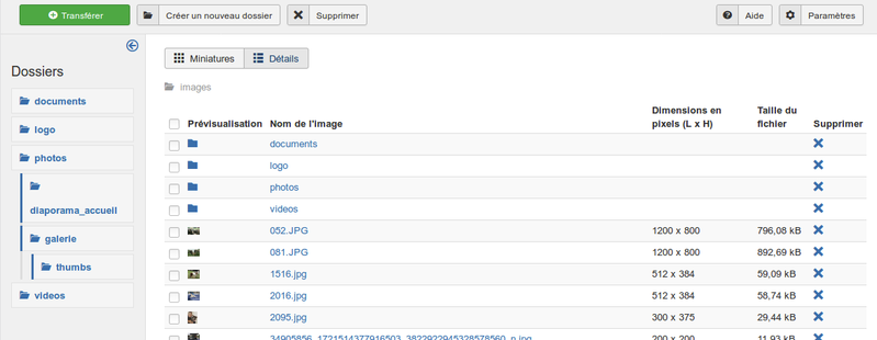 Vue Détails Vue Détails